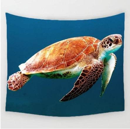 Turtle Tapestry – Stylish European Wall Art - Pasha