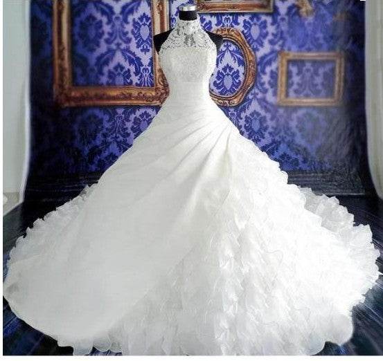 Wedding dress-stunning large train - Pasha