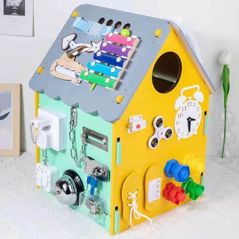 Mengshi Busy Board-wooden toy - Pasha