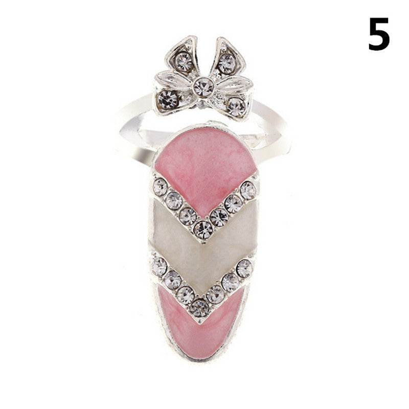 Diamond Nail Jewelry – Elegant Nail Decoration in Alloy/Silver/Gold - Pasha