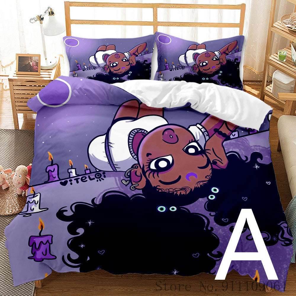 African Girl Bedding Set – For Children's Room - Pasha