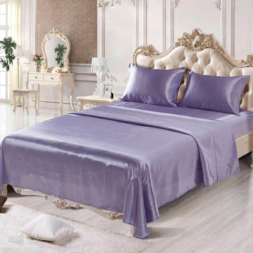 Imitation Silk Bedding Set – Luxurious & Elegant - Pasha