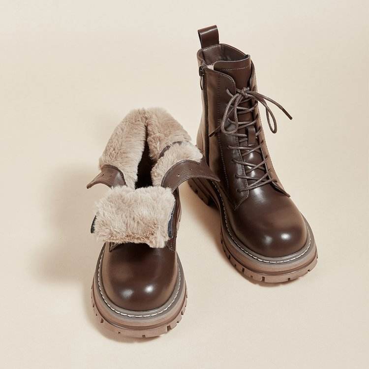 Women´s Ankle Boots-Retro British Style - Pasha