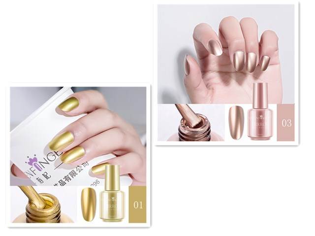 Mirror Look Nail Polish - Pasha