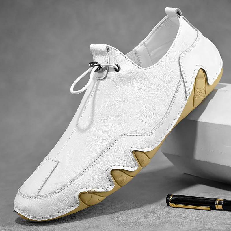 Men's Plus Size Leather Shoes – Wide Fit & Sporty - Pasha