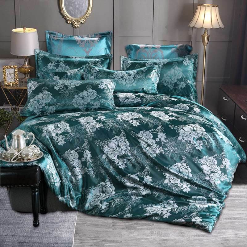 Personalized Polyester Bedding Set – Luxury Quilt Cover - Pasha