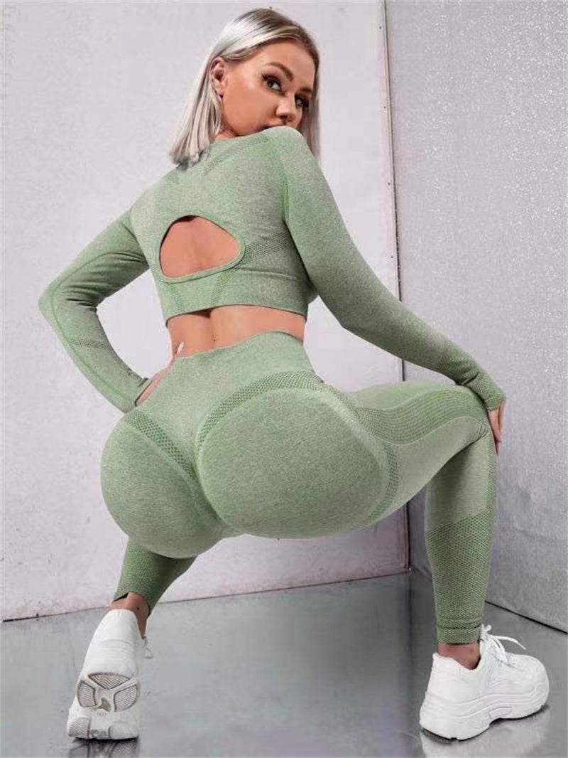 Fitness leggings 2 piece set-perfect fit - Pasha
