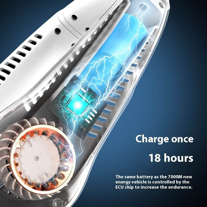 Bladeless Clip Fan – Safe, Quiet & Rechargeable - Pasha