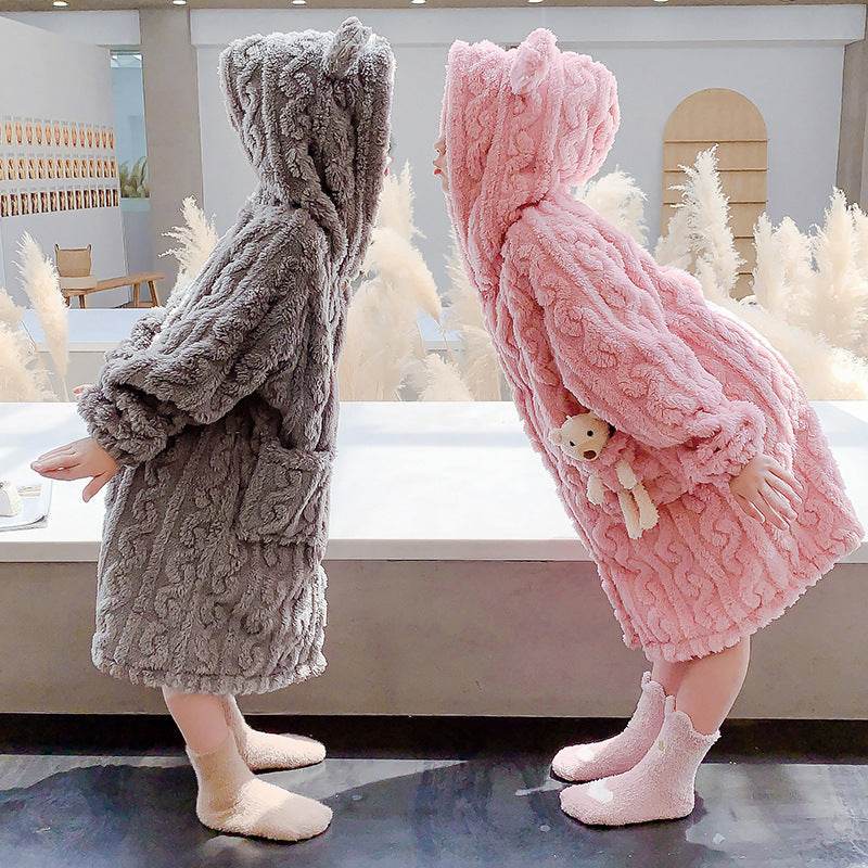 Children's Flannel Pajamas – Warm & Cozy Retro Style Sleepwear - Pasha