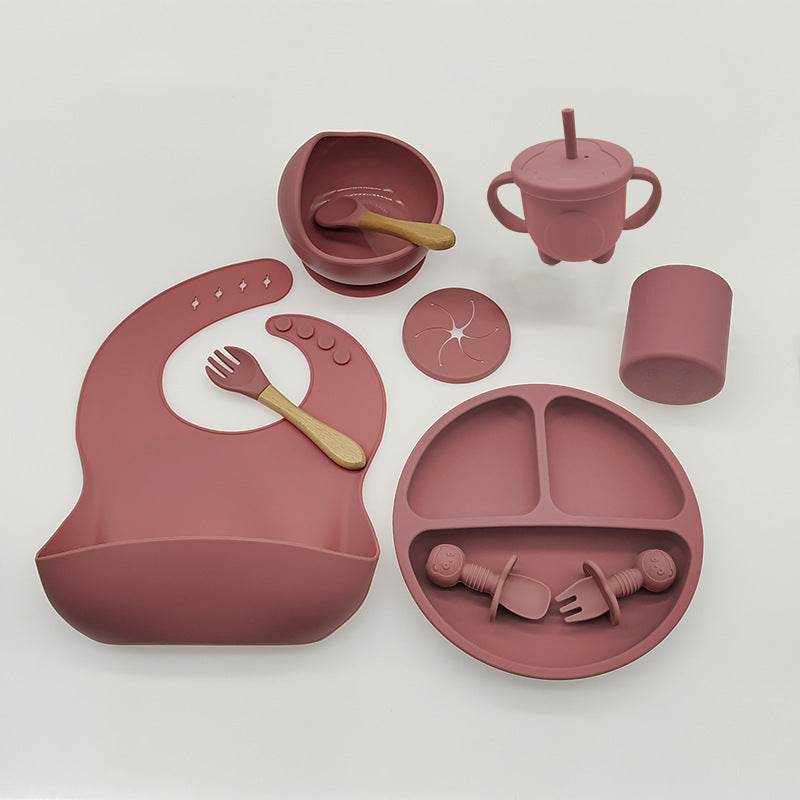 Silicone Baby Feeding Set – Safe & Dishwasher Safe - Pasha