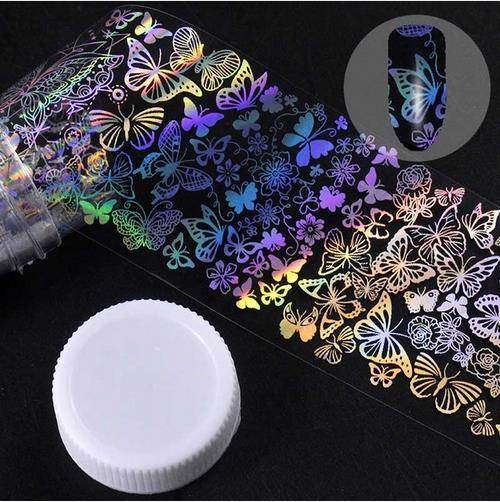 Premium Nail Stickers for Nail Art – 1 Meter Length, 4 cm Width, DIY Creative Designs - Pasha