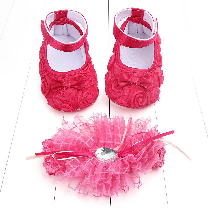 Children's Photoshoot Shoes Set – Comfortable & Stylish Shoes for Toddlers with Embroidery & Bow Designs - Pasha