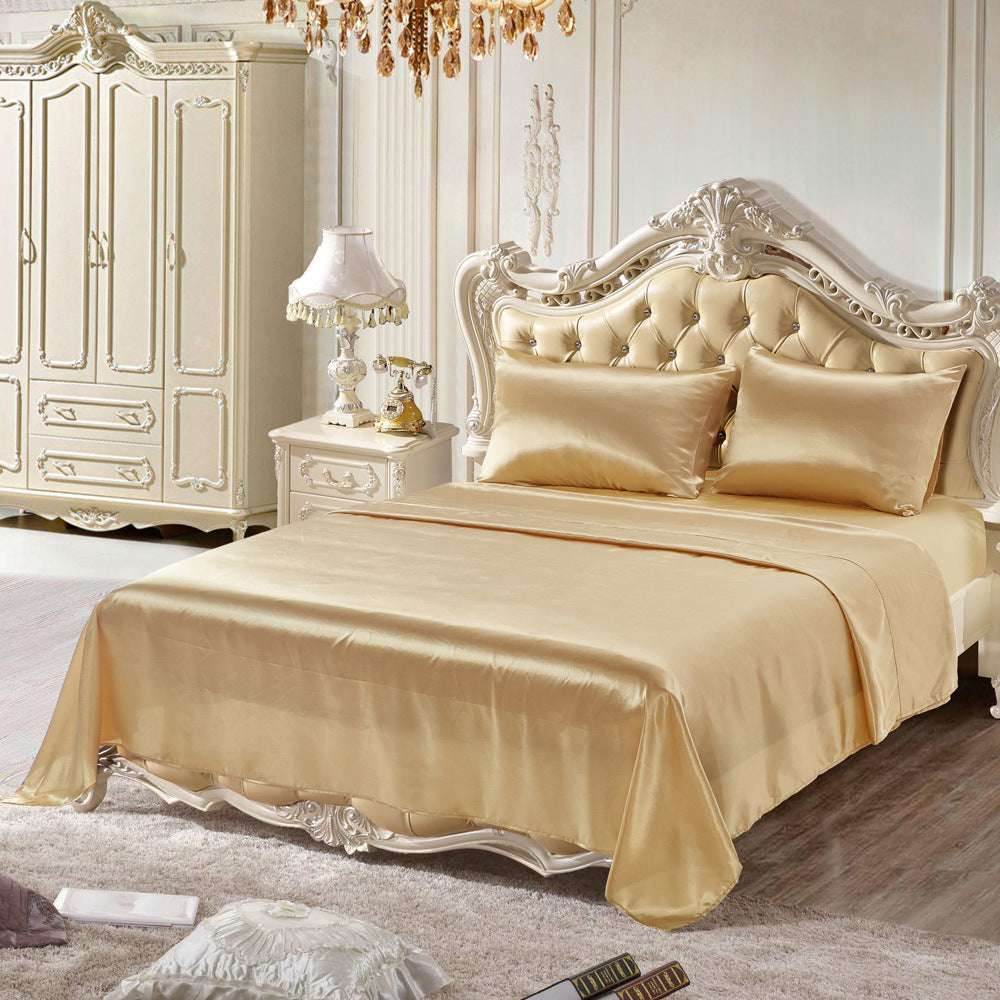 Imitation Silk Bedding Set – Luxurious & Elegant - Pasha
