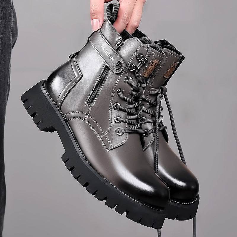 Men's Thick Sole Boots – Stylish & Comfortable - Pasha