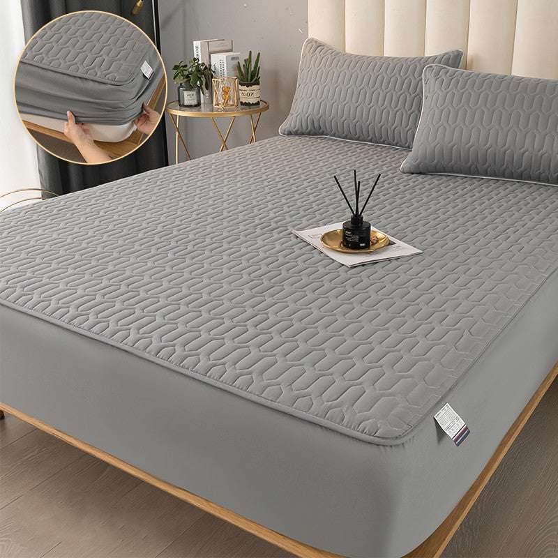 Non-Slip Mattress Protector – Fitted Bed Cover - Pasha