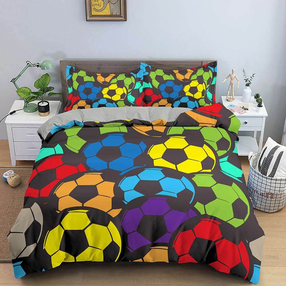 Basketball-Themed Quilt Cover Set - Pasha Store - Pasha
