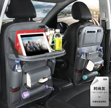 Car Seat Organizer with Trash Can – Multifunction - Pasha