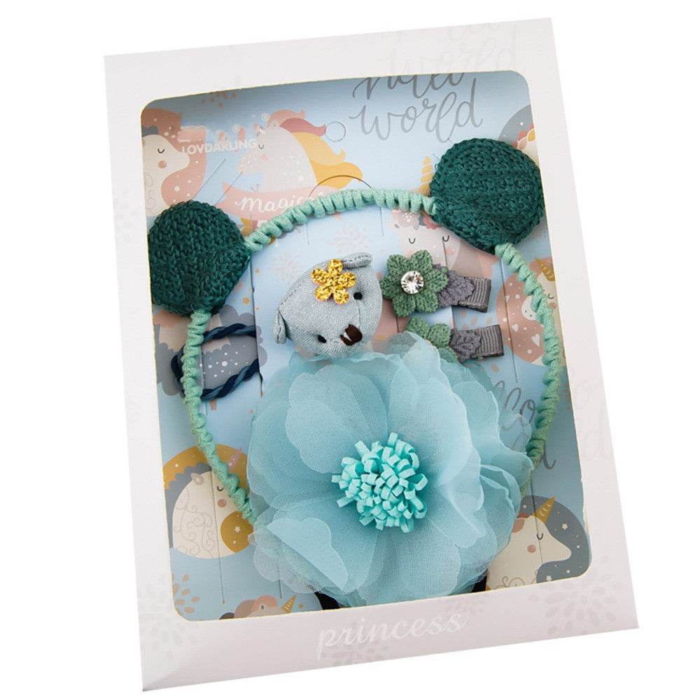 Kid´s Hair Accessories-Handcrafted Hair Accessories Set - Pasha