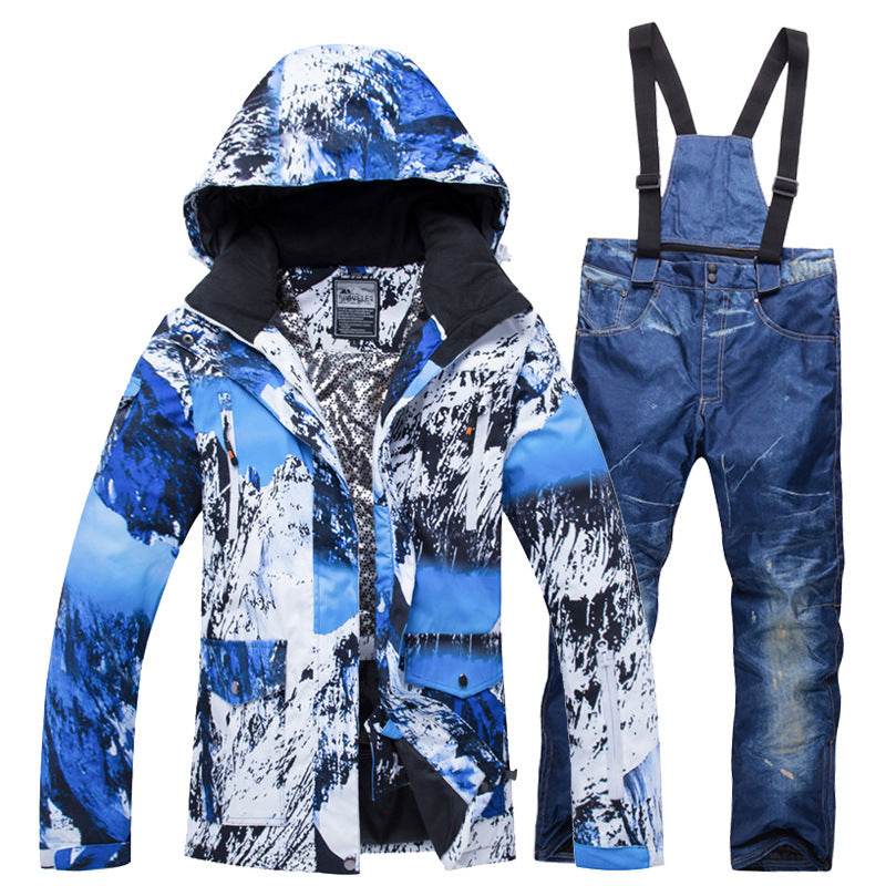 Unisex Waterproof Ski Suit - 10,000mm Insulation for Ultimate Warmth and Comfort - Pasha