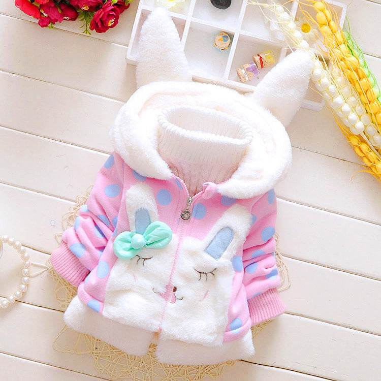 Thick Hooded Coat for Babies and Kids – Warm & Comfortable Winter Jacket - Pasha