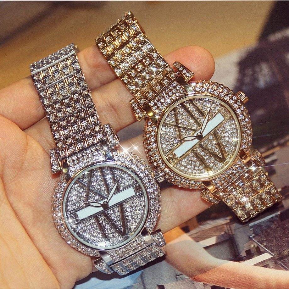 Luxury Diamond Look Women's Watch - BS bee sister FA1036 | Elegant Stainless Steel Quartz Timepiece - Pasha