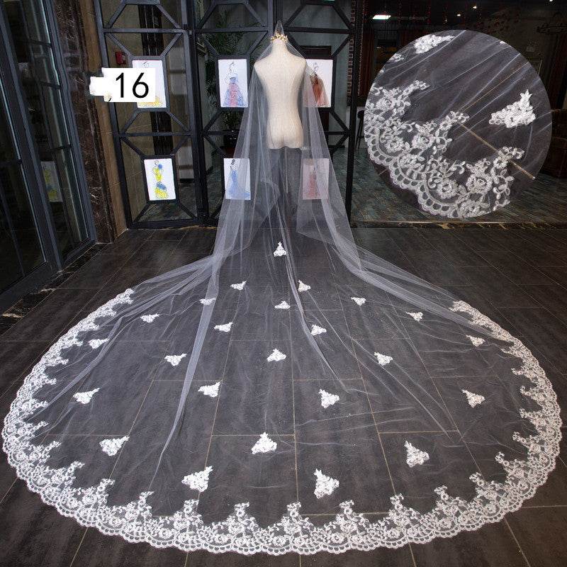 Handcrafted Wedding Veil – Custom Bridal Veils - Pasha