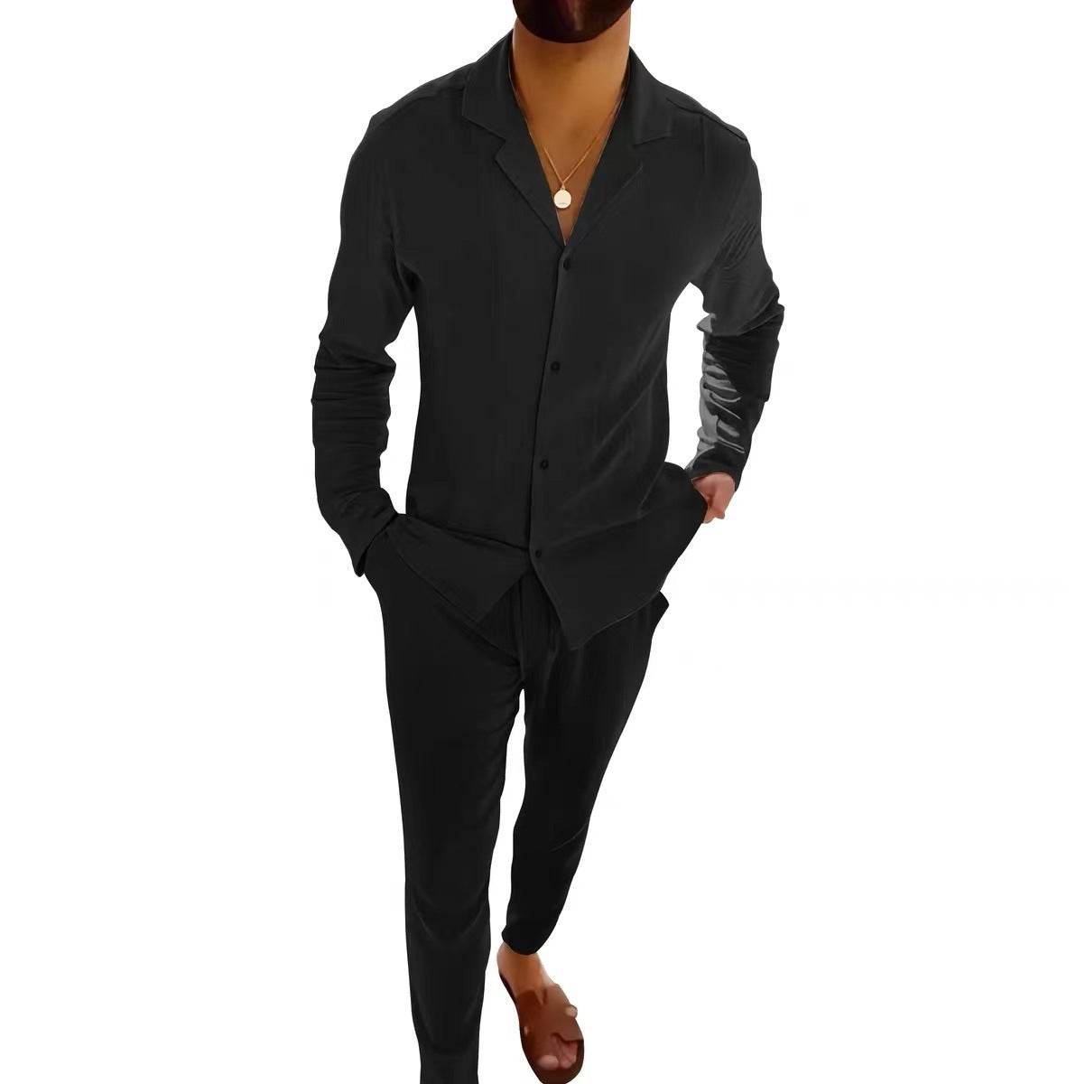 Men´s Casual Long Sleeve Suit for Men-style and comfort for summer - Pasha