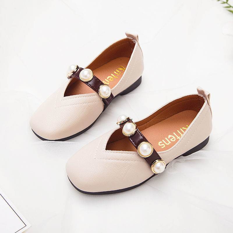 Spring and Autumn Leather Princess Shoes for Girls – Stylish and Comfortable Footwear - Pasha