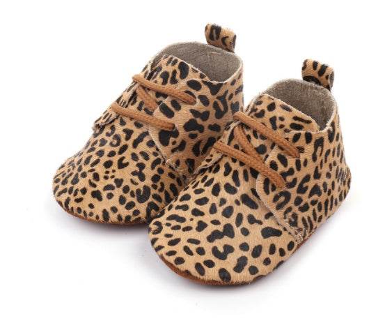Baby First Walking Shoes – Soft Sole Leather Shoes | Unisex Toddler Shoes - Pasha