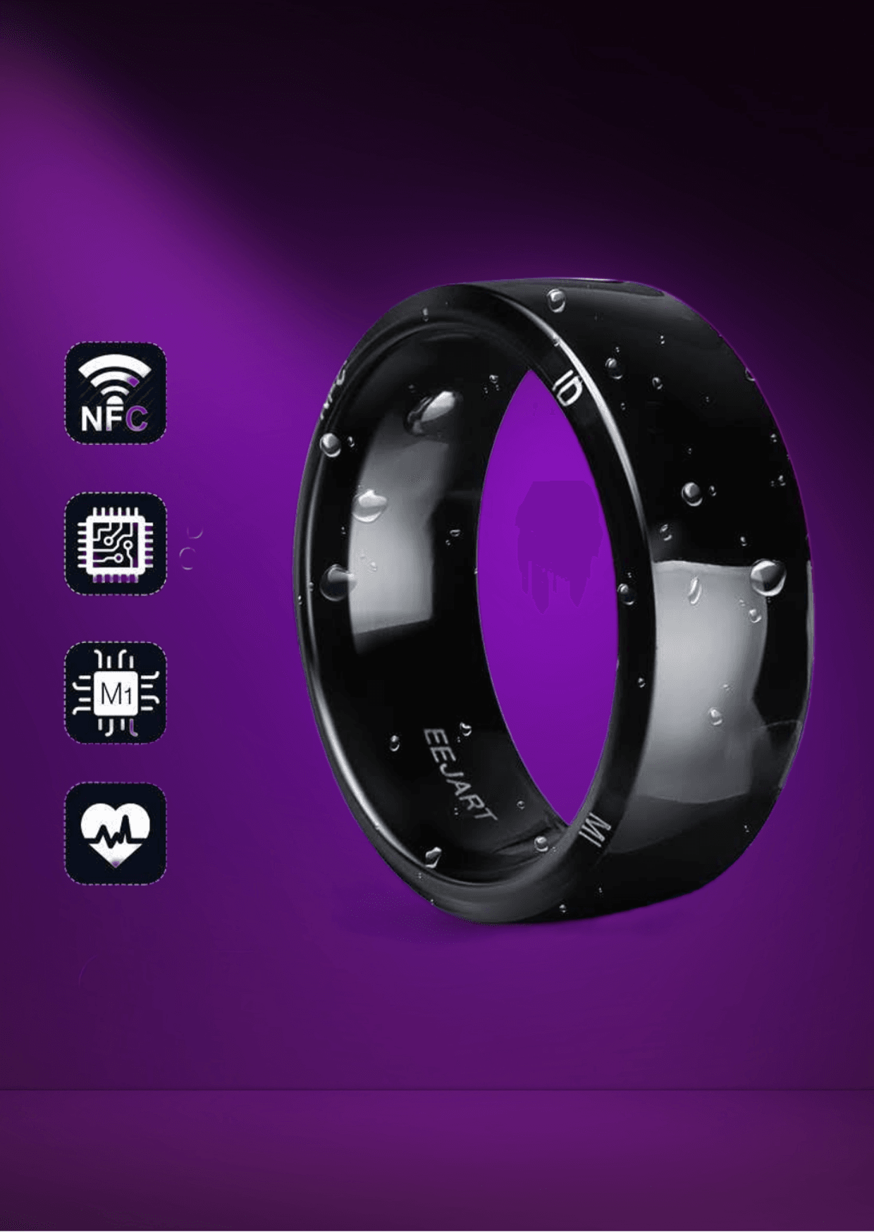 NFC Smart Ring – Multifunction Wearable Tech - Pasha