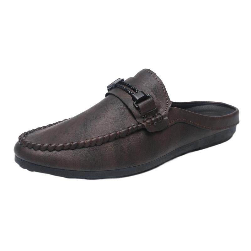 Men's Summer Backless Gommino Loafers - Pasha