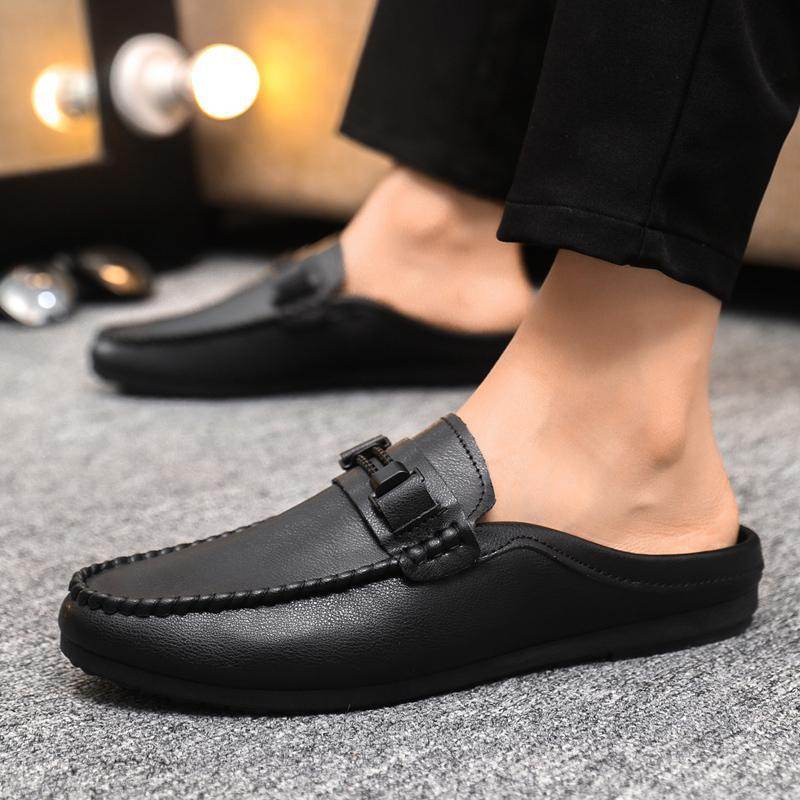 Men's Summer Backless Gommino Loafers - Pasha