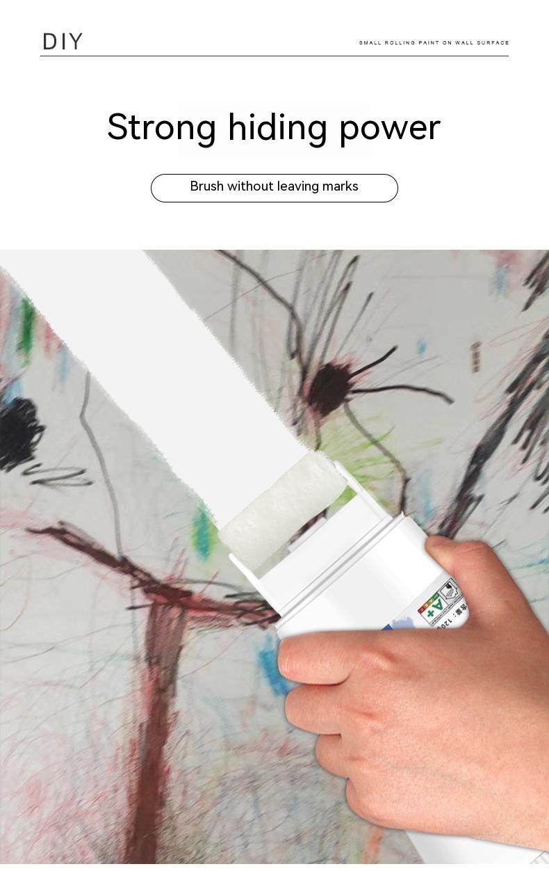 SOS Wall Repair Roller - Premium Interior Paint for Graffiti and Stains - Pasha