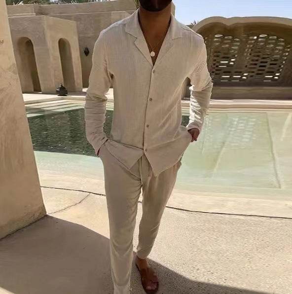 Men´s Casual Long Sleeve Suit for Men-style and comfort for summer - Pasha