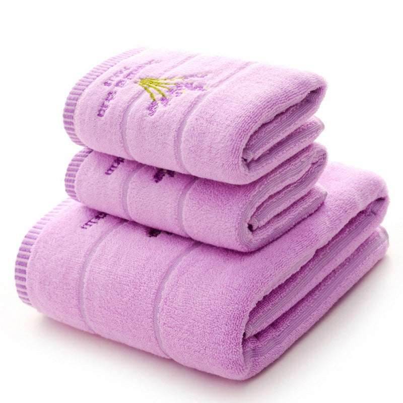 Lavender Style Cotton Towel - Pasha