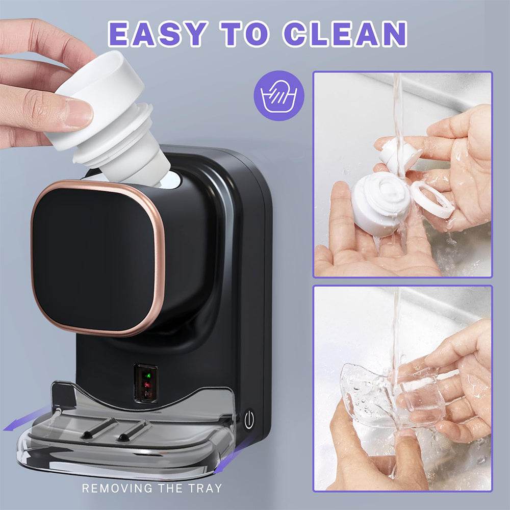 Automatic Induction Toothpaste Dispenser – Wall-Mounted Sensor Toothbrush Holder - Pasha