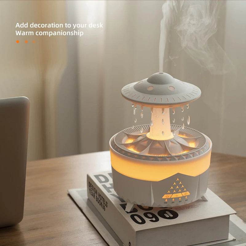 Rain Drop Humidifier & Diffuser – Soothing Sounds - Pasha