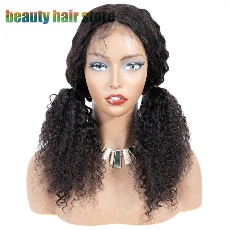 Brasilia Niche Kinky Curly Lace Front Human Hair Wig – 9A Quality, 150% Density - Pasha
