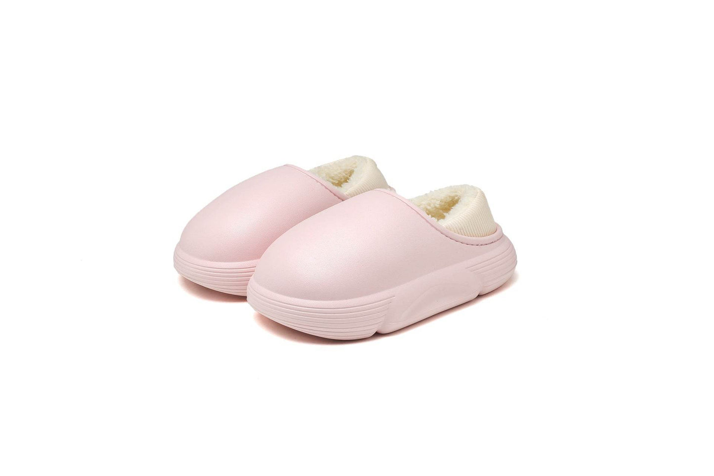 Kids' Indoor Non-Slip Waterproof Wool Slippers – Comfortable and Warm Slippers for Boys & Girls - Pasha