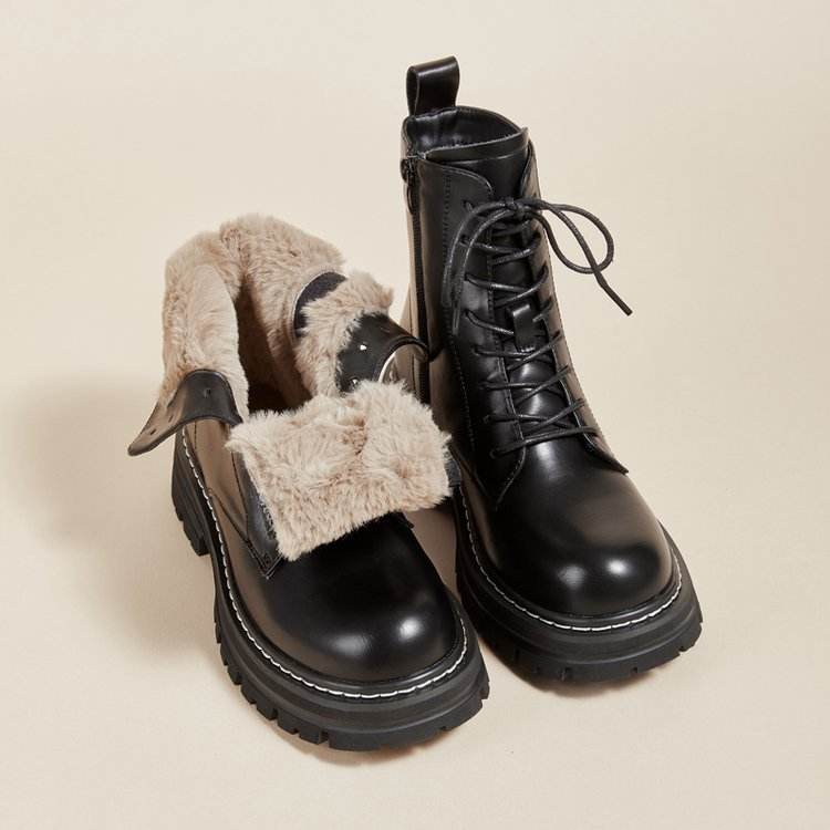Women´s Ankle Boots-Retro British Style - Pasha