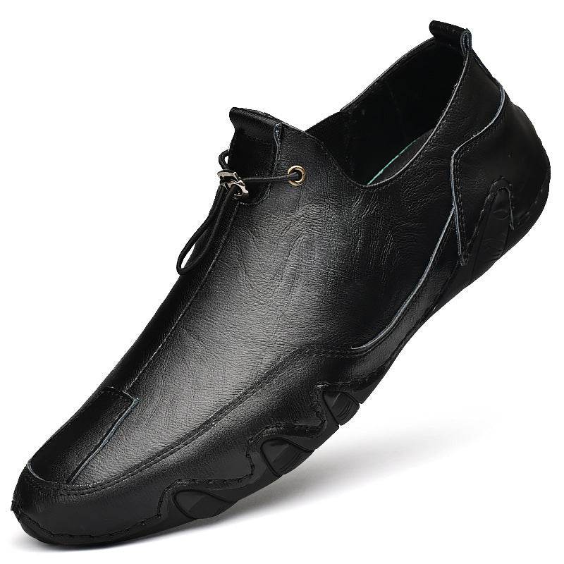 Men's Plus Size Leather Shoes – Wide Fit & Sporty - Pasha