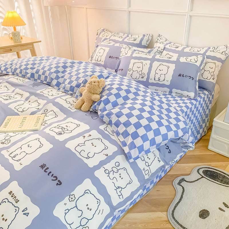 Floral Summer Quilt Set – Lightweight Bedding - Pasha