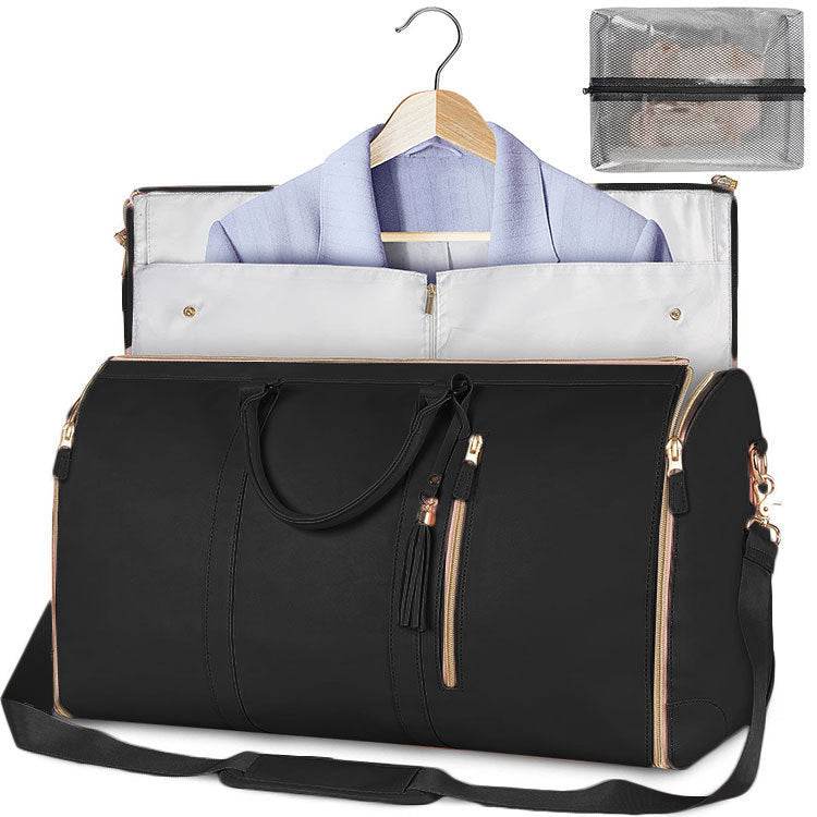 Waterproof Leather Travel Bag – Unisex & Foldable - Pasha