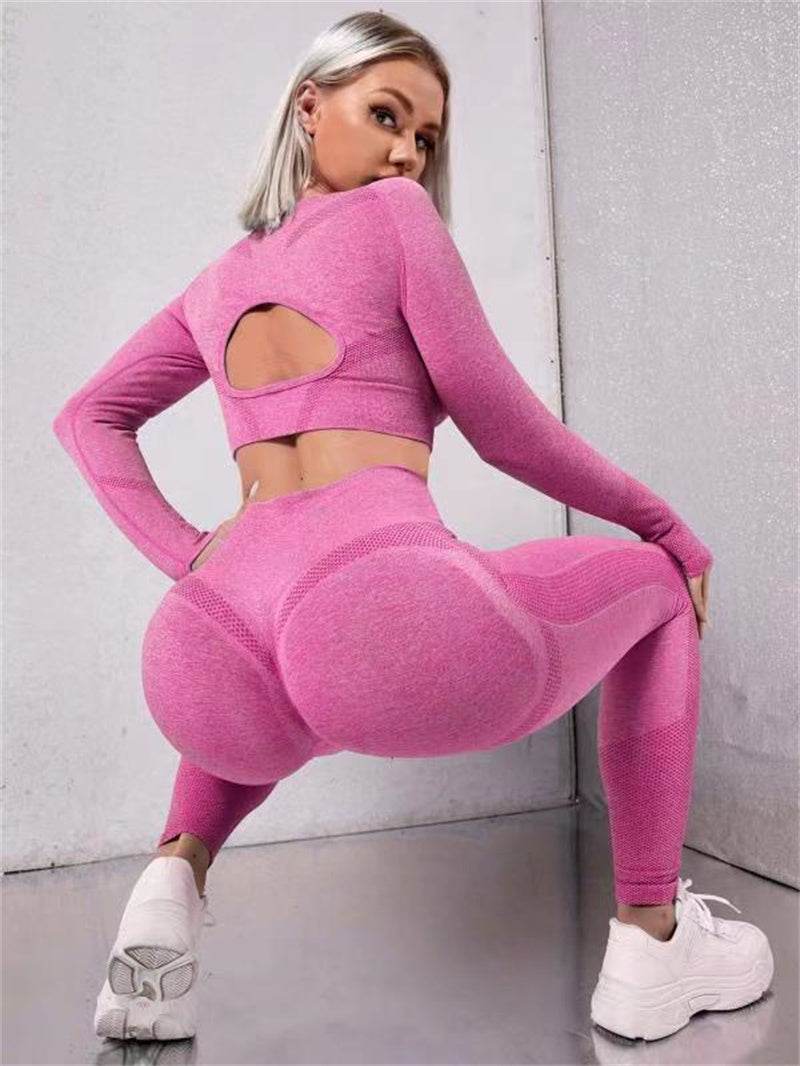 Fitness leggings 2 piece set-perfect fit - Pasha