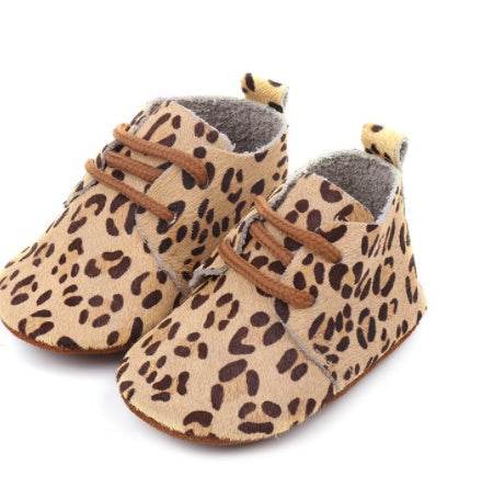 Baby First Walking Shoes – Soft Sole Leather Shoes | Unisex Toddler Shoes - Pasha
