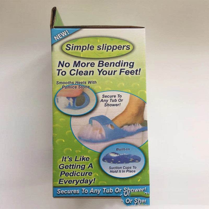 Multifunctional Beach Slippers with Brush - Pasha