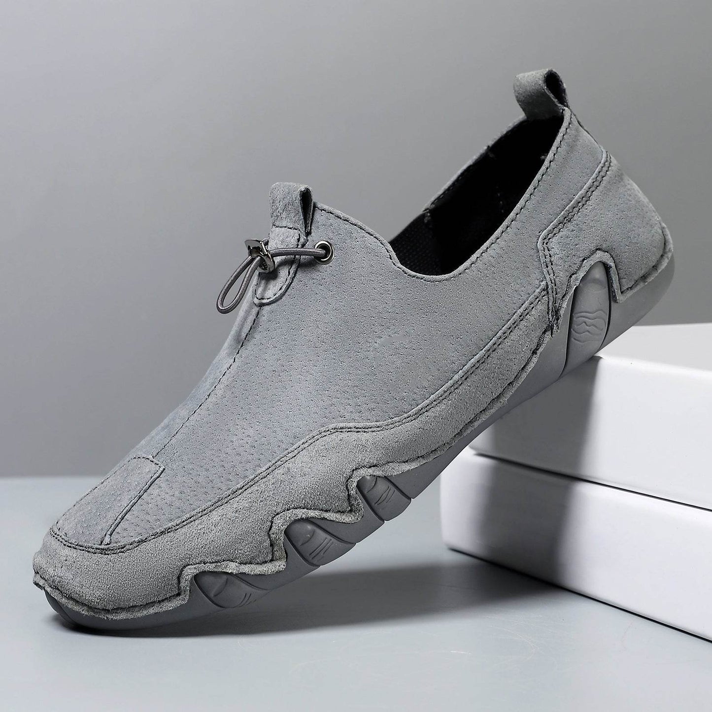 Men's Plus Size Leather Shoes – Wide Fit & Sporty - Pasha