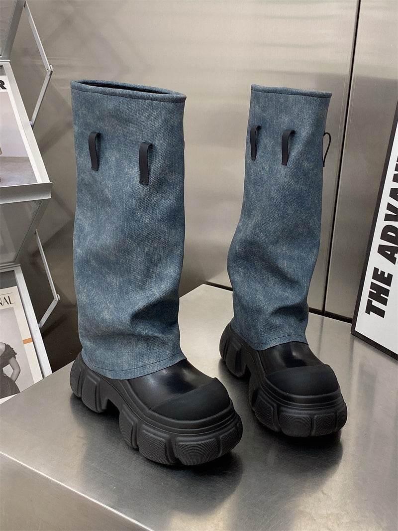 Women´s Fashion Thick Sole Martin Boots - Pasha