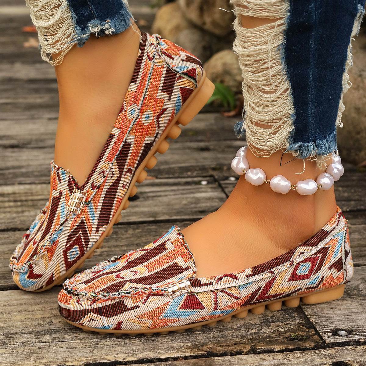 Women´s Flat Round Toe Shoes - Pasha