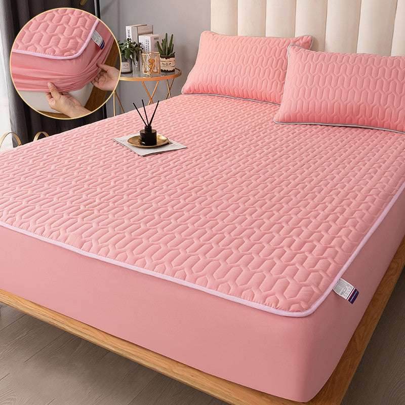 Non-Slip Mattress Protector – Fitted Bed Cover - Pasha